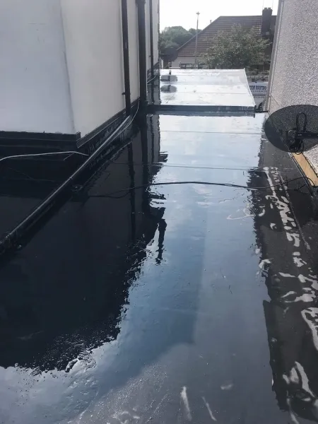 Epdm rubber roof