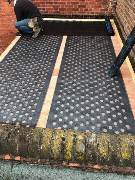 Roof 3 layer felt