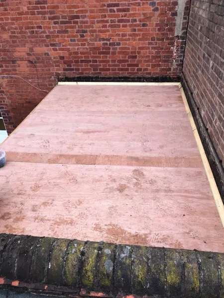 Roof stripped