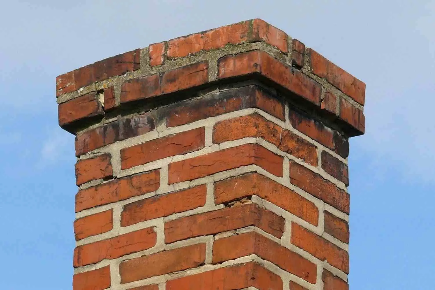 Signs of chimney damage