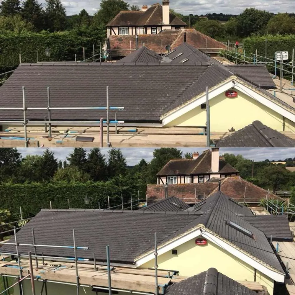 Tiled roof warley
